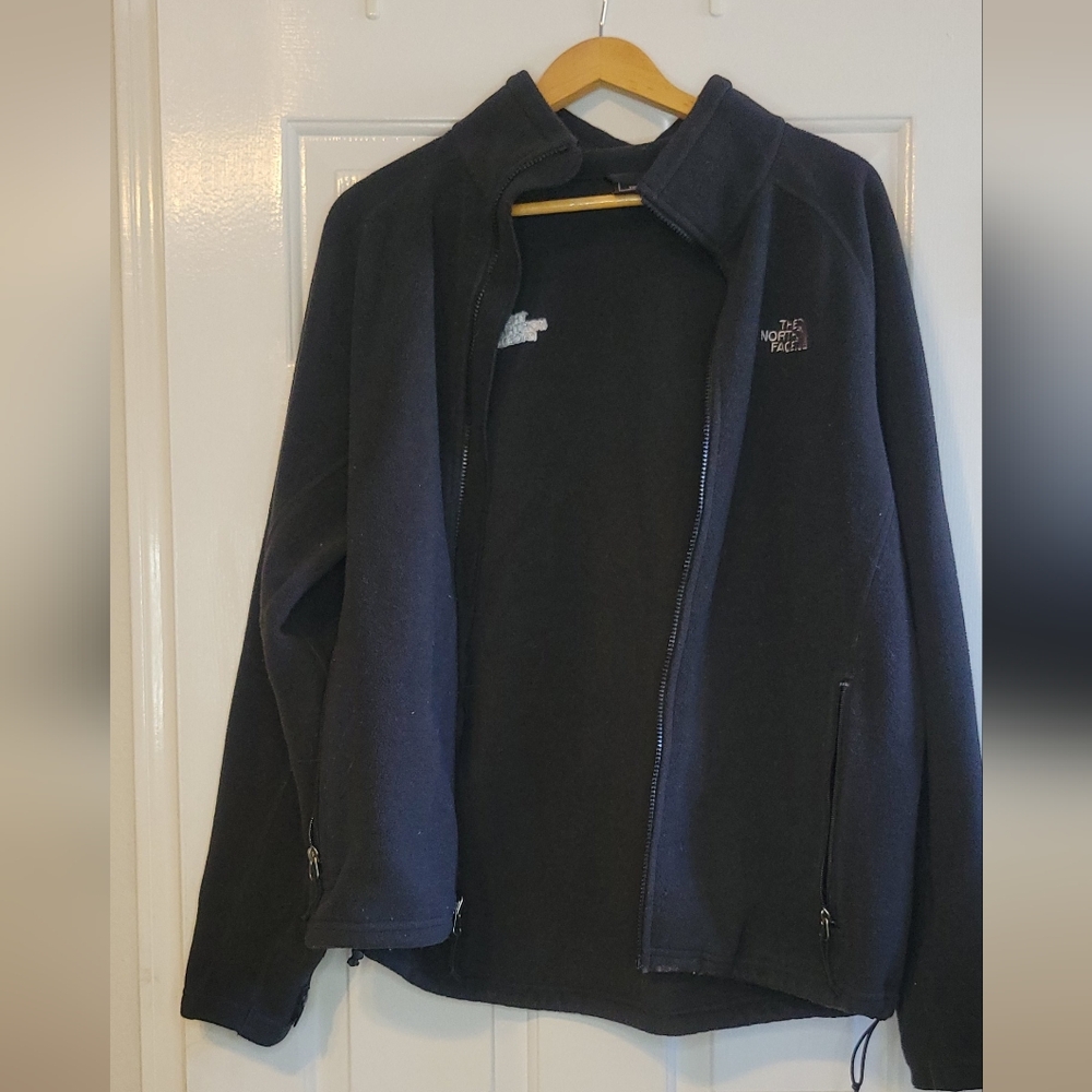 The North Face Black Fleece Jacket Size Large